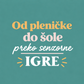 Od pleničke do šole preko senzorne igre